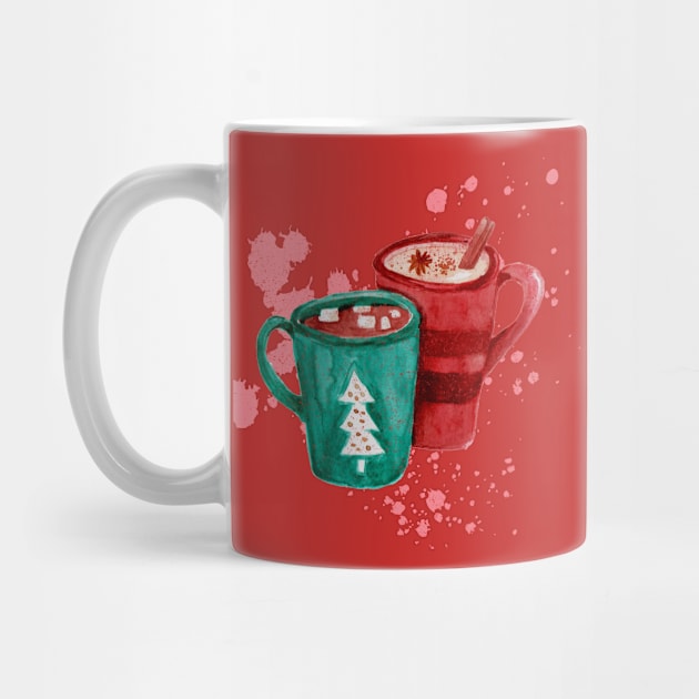 A Heartwarming Christmas Wish Over a Cup of Coffee by Artistic Design